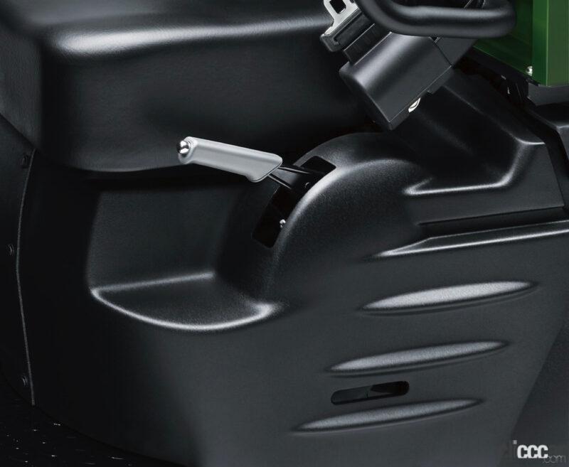 「まるで軽トラのオープン仕様？ カワサキがコンパクトなオフロード4輪車「ミュールSX 4×4」を新発売」の15枚目の画像