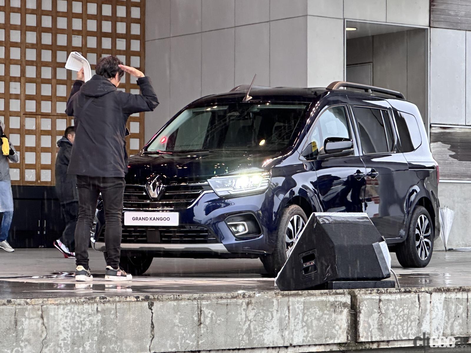 新型カングー7人乗り「グランドカングー」も限定車「ヴァリエテ」も