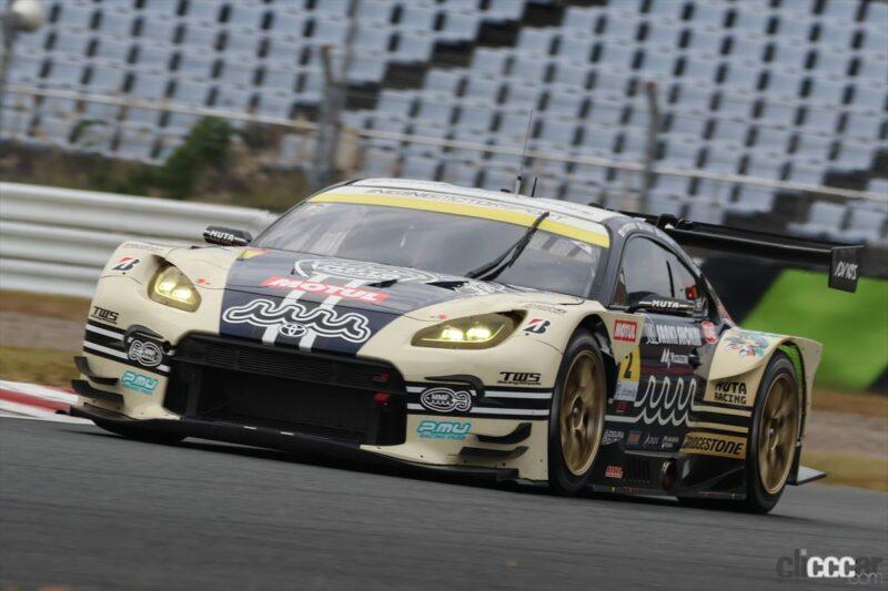 「第7戦オートポリス450km、予選はコースレコードでmuta Racing GR86 GTがポール獲得【スーパーGT 2023 GT300】」の1枚目の画像