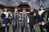 muta Racing GR86 GTのドライバー、堤選手と平選手、加藤選手
