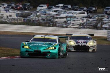 終盤のトップ争いのバトル