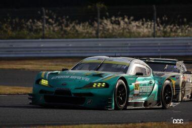 終盤のトップ争いのバトル