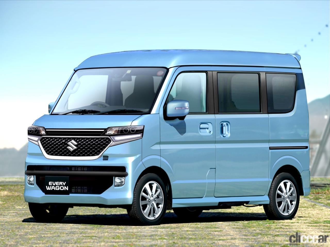 スズキエブリイ (スズキ・エブリイワゴンPZターボスペシャル ハイルーフ(4WD/CVT)【試乗記】 4ドアのジムニー - webCG)