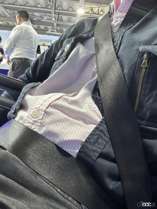 「シートベルトが温かいんだから〜。ZFの新しい乗り物をいろいろ試してきた」の26枚目の画像