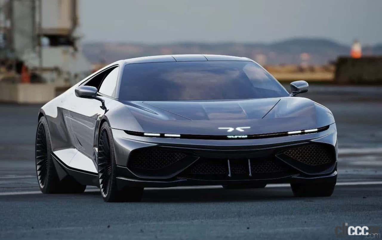 これが本当の「デロリアン」後継モデル！「コルベットC8」ベースに開発