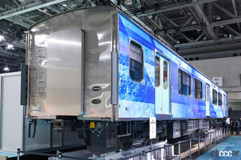 「噂は本当だった！ JMSに実物の電車「FV-E991系HYBARI」が展示【これだけは見逃すなジャパンモビリティショー2023】」の7枚目の画像