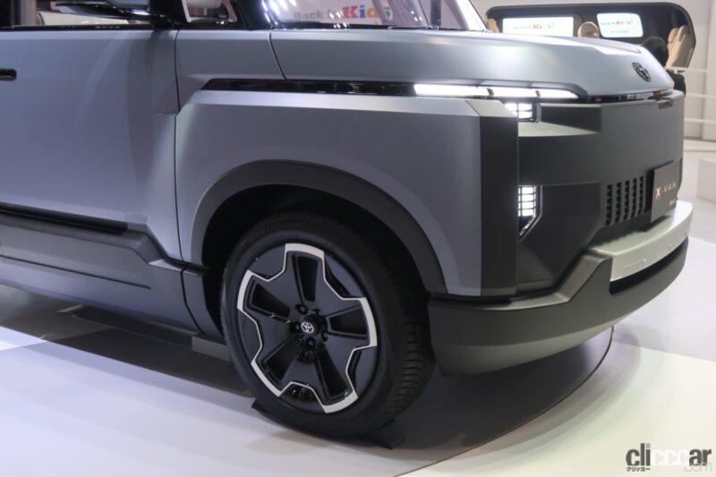 「トヨタ車体「X-VAN GEAR CONCEPT」はZ世代ファミリーに向けたギア感あふれる新提案ミニバン【これだけは見逃すなジャパンモビリティショー2023×デザインインタビュー】」の3枚目の画像