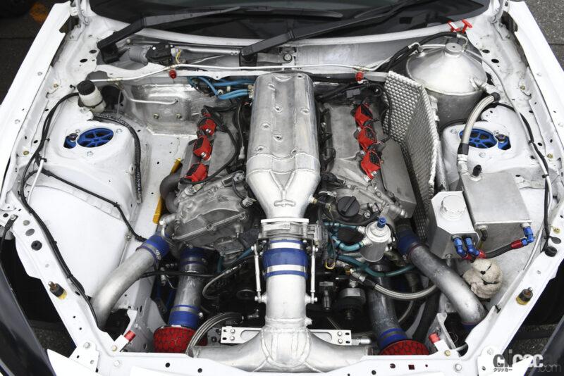 「広島トヨタ team DROO-Pの2台だけが使っているトヨタのV6エンジンがあなどれない！【D1GP 2023 AUTOPOLIS DRIFT】」の5枚目の画像