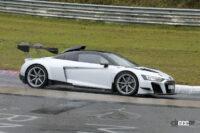 「公道もOK！ アウディ「R8」最強のファイナルモデルは1億円超え!? 開発車両が雨中のニュル爆走」の5枚目の画像ギャラリーへのリンク