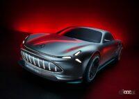 「メルセデス「ビジョンAMGコンセプト」の市販化が進行中!? 開発車両を初スクープ、車名は「GT4 EV」か？」の14枚目の画像ギャラリーへのリンク