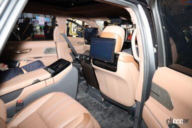 新型センチュリーの室内