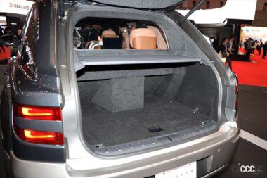 新型センチュリーのラゲッヂスペース