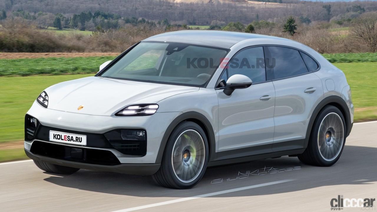 EV Clicccar Com   Porsche Macan Front1 