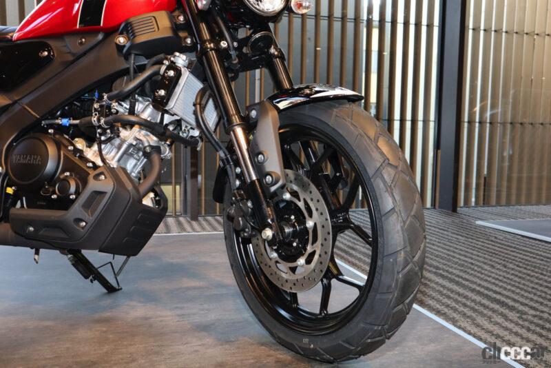 「ヤマハのネオレトロな原付二種スポーツ「XSR125 ABS」が登場。若者ライダー向け新型の特徴や魅力をチェックしてみた」の7枚目の画像