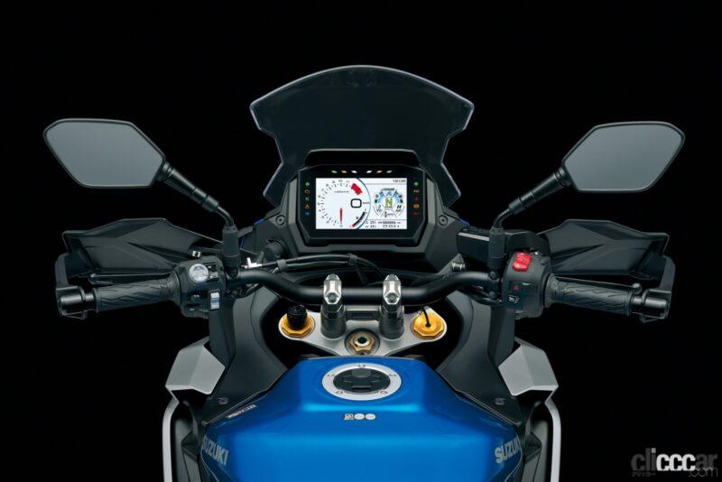 「スズキが大型クロスオーバーバイク「GSX-S1000GX」とフルカウル800cc 2気筒マシン「GSX-8R」を欧州で発表」の12枚目の画像
