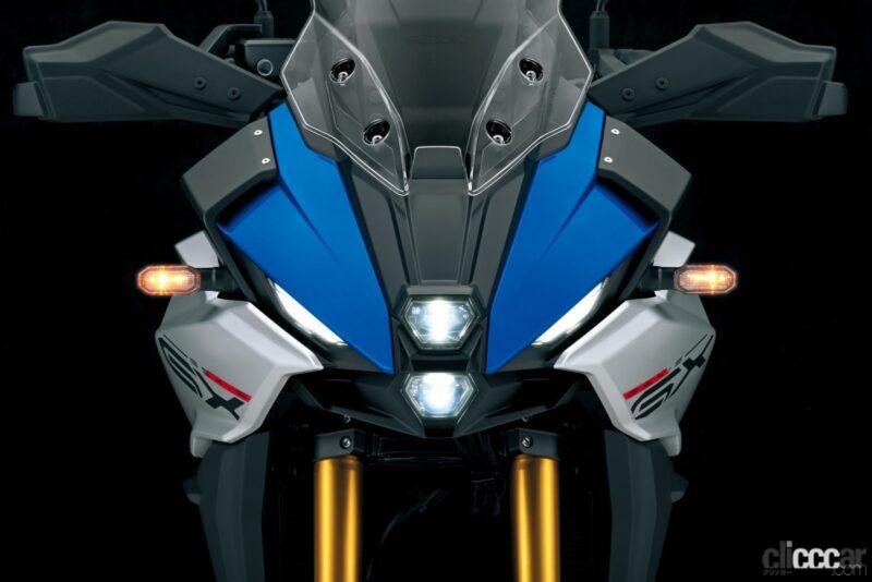 「スズキが大型クロスオーバーバイク「GSX-S1000GX」とフルカウル800cc 2気筒マシン「GSX-8R」を欧州で発表」の8枚目の画像