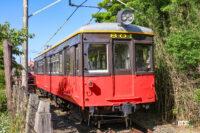 元伊予鉄道100系106は銚子電気鉄道デハ801として活躍後、外川駅で保存されています