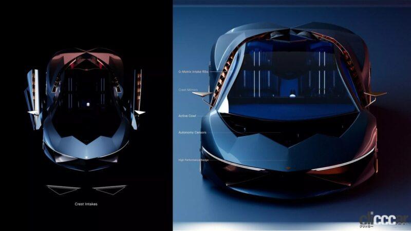 「ヒョンデのプレミアムブランド「ジェネシス」に、水素ハイブリッドスーパーカー「G1」を提案」の3枚目の画像