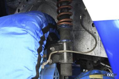 藤野選手のサスペンション