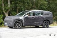 日本市場も狙うヒョンデの最高級SUV「アイオニック7」、市販型でバタフライドアを採用!? - Spy-Shots of Cars