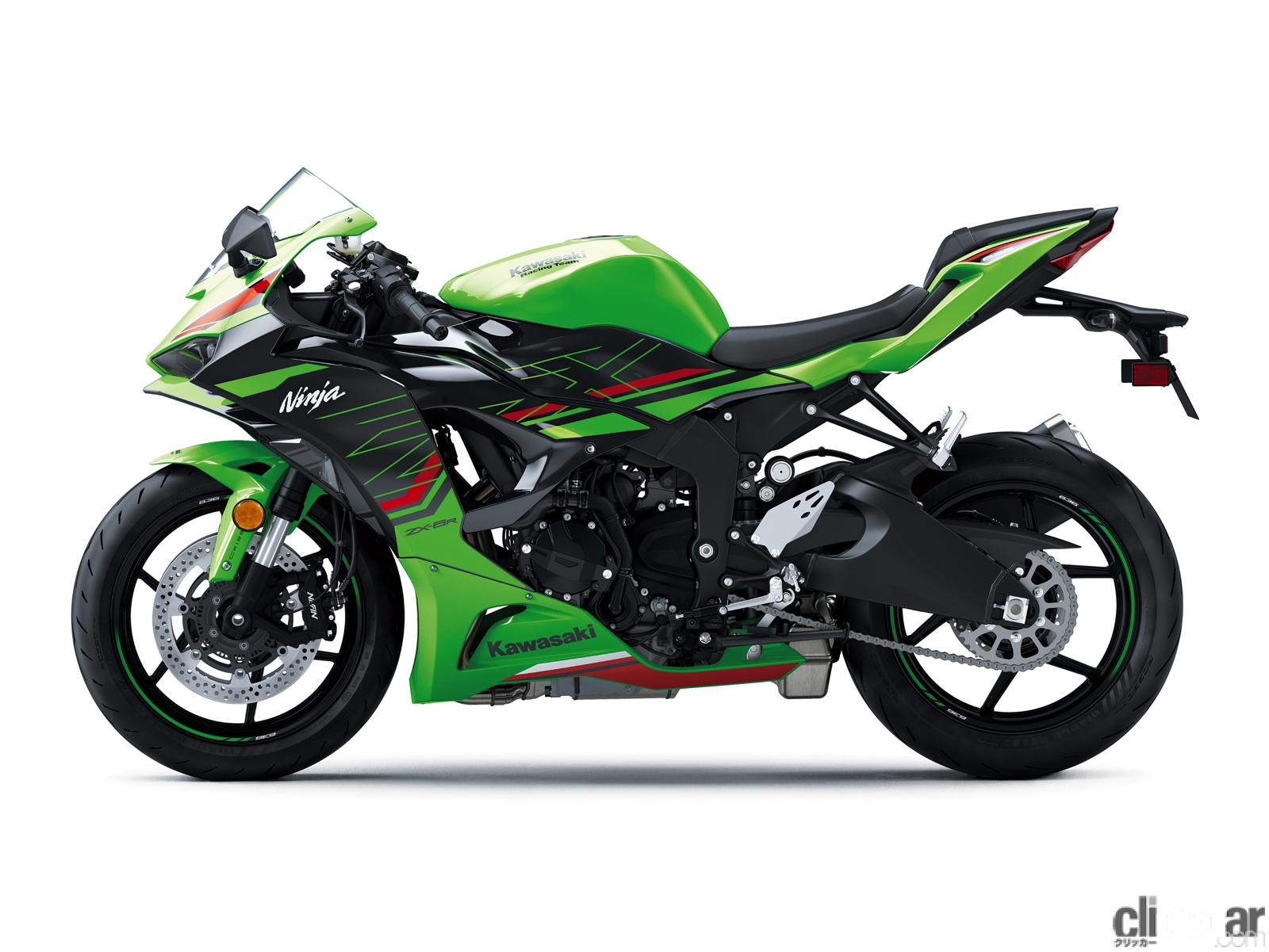 カワサキのミドルスーパースポーツ「ニンジャZX-6R」に2024年モデル 