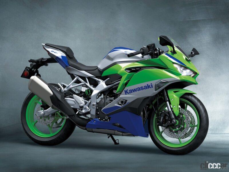 「カワサキがスーパースポーツ・ZX-10R／6R／4RRに往年のZXRカラーを採用した、ニンジャ40周年記念車を発売」の10枚目の画像