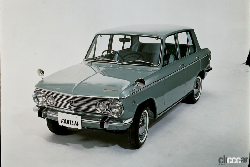東洋工業初の本格乗用車「マツダ・ファミリア800」の登場が、マツダを 東洋工業初の本格乗用車「マツダ・ファミリア800」の登場が、マツダを