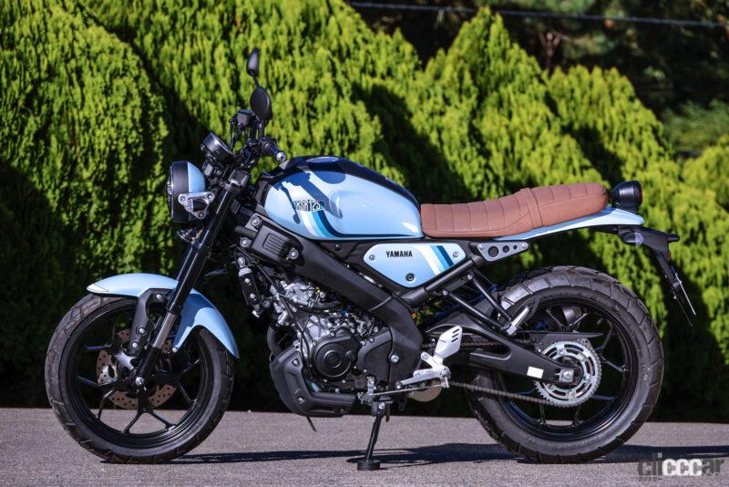 「ヤマハ新型「XSR125」は、自在に操れる走りが「遊び心」をくすぐるバイク。ネオレトロな原付二種スポーツに乗ってみた」の8枚目の画像