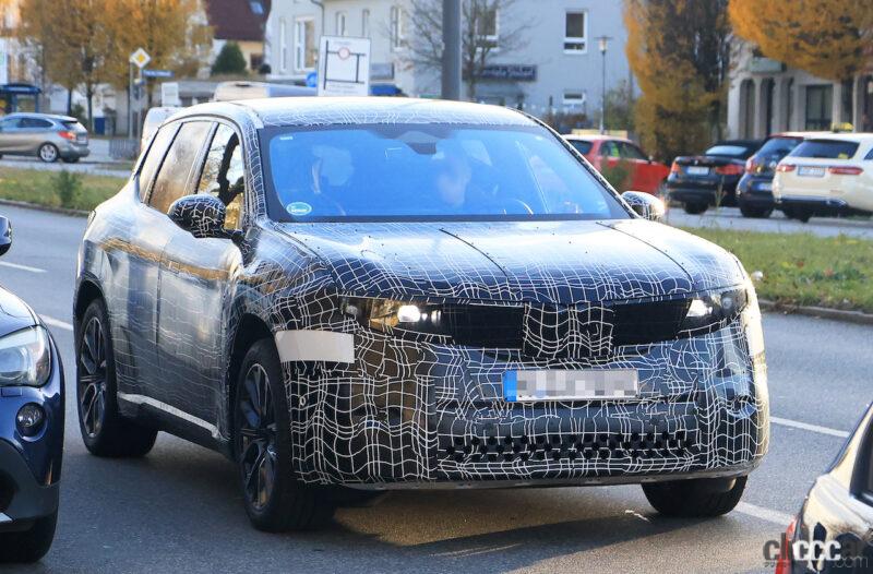 「オールドグリル採用!? これがBMW「ノイエ・クラッセSUV」実車だ！」の1枚目の画像