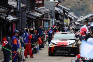 岩村リエゾンを走るGRヤリス8段AT車