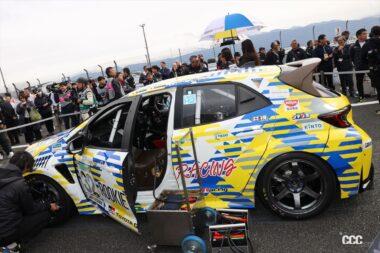 グリッドで最終チェックをするORC ROOKIE GR Corolla H2 concept