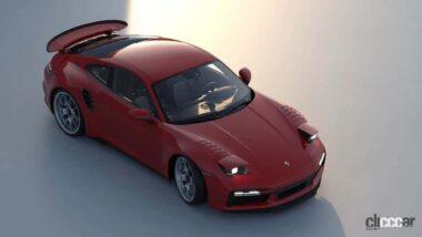 ポルシェ 911 ポップアップヘッドライト　提案CG