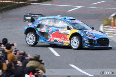 岡崎SSSを走るフォードのワークスマシン