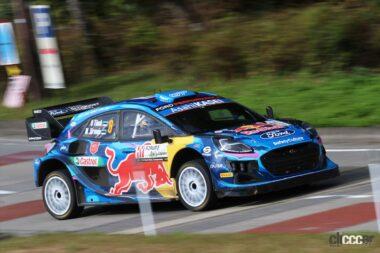 岡崎SSSを走るフォードのワークスマシンrally_japan_2023_okazaki_005