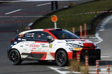 トップ争いをするGRヤリスのAT車