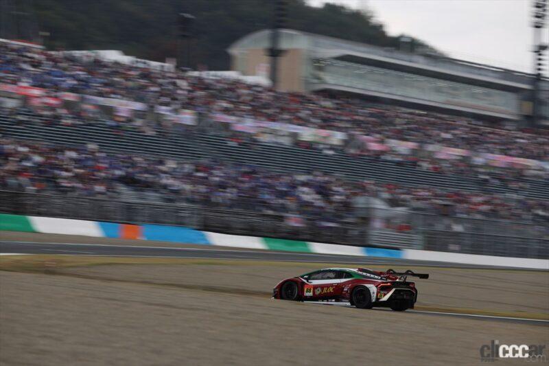 「最終戦もてぎで初優勝のJLOC ランボルギーニ GT3。シリーズチャンピオンは埼玉トヨペットGB GR Supra GTに決定【スーパーGT 2023 GT300】」の26枚目の画像