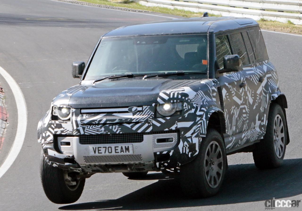 land-rover-defender-svx-spy 画像｜幻の「SVX」が6年ぶりに復活