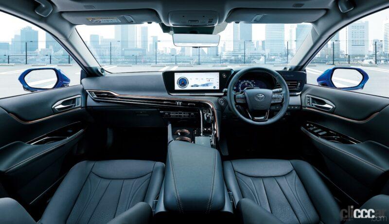 「トヨタMIRAIが一部改良。渋滞時ハンズオフドライブやリモート駐車機能など、先進安全装備を強化」の4枚目の画像