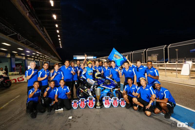 「ヤマハの南本宗一郎が600ccのアジア最強ライダーに。2023アジアロードレース選手権SS600クラスでチャンピオン獲得」の2枚目の画像
