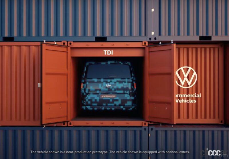 「電動化を公式予告！フォルクスワーゲン「T7 トランスポーター」次期型のティザービデオが公開」の8枚目の画像