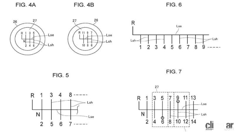 「トヨタEVスーパーカーに仮想「14速MT」を採用か？ 特許画像入手」の3枚目の画像