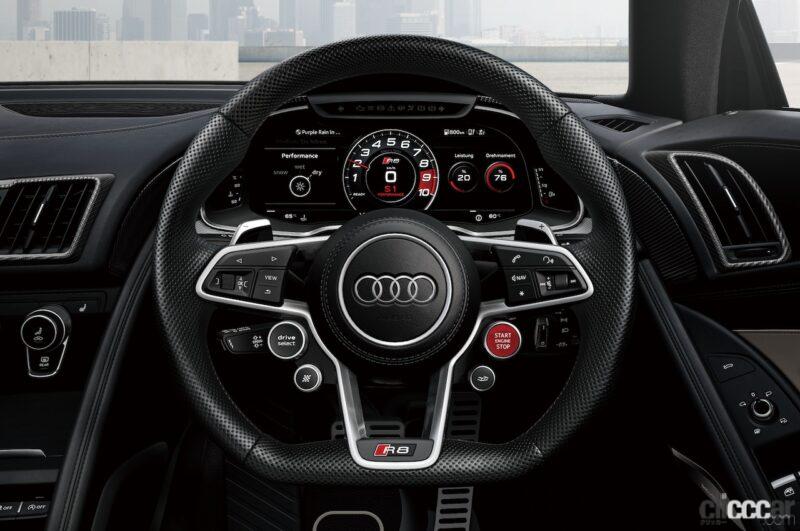 「日本向け最後のアウディR8「Audi R8 Coupé Japan final edition」が8台限定・3508万円で発売」の6枚目の画像