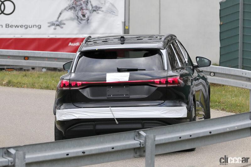 「アウディの次世代電動SUV「Q6 e-tron」最終デザインをキャッチ。登場は2024年初頭？」の10枚目の画像