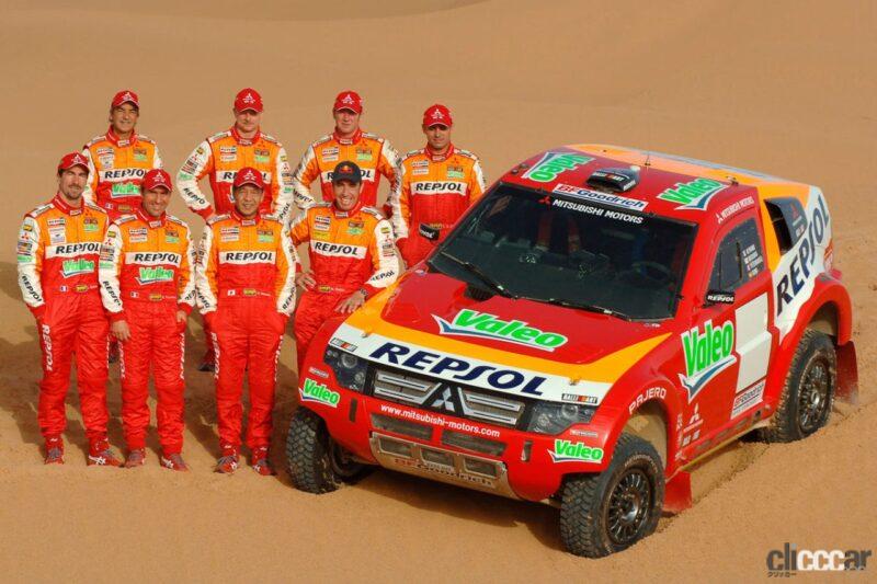 パリダカ 元旦にパリをスタートする“パリダカ”。砂漠の王者と呼ばれた三菱