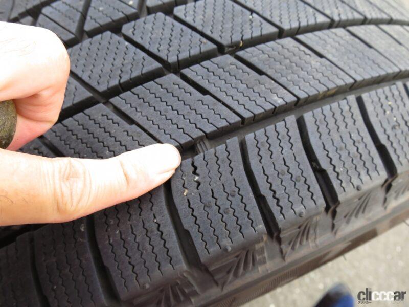 「タイヤ交換のタイミングを見極める3つのポイント。残り溝の深さ・見た目の異常・使用期間をチェック」の3枚目の画像
