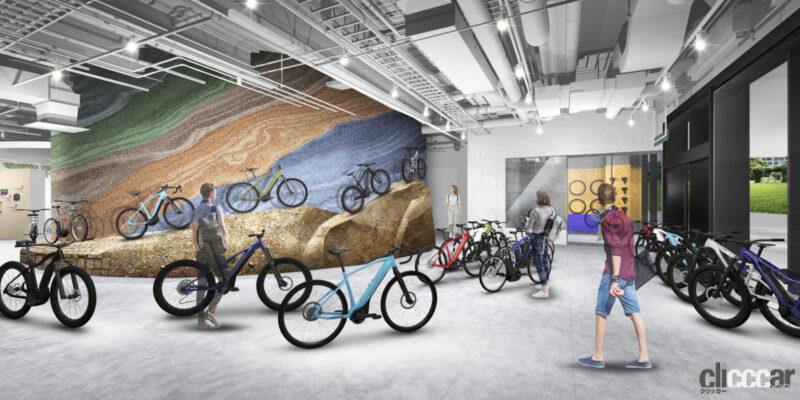 「ヤマハ発動機が横浜に新拠点を設置。スポーツ電動アシスト自転車「e-バイク」のショールームも備える」の3枚目の画像