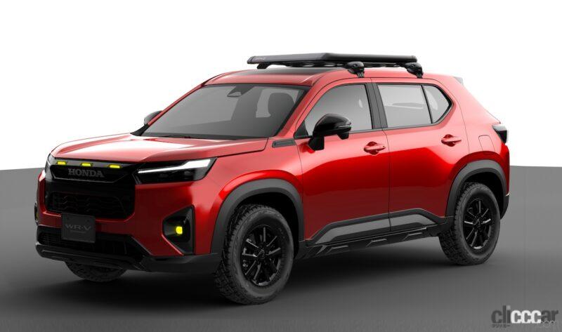 「ホンダはタフな外観が際立つ「WR-V」や、スポーティにリファインした「アコード」などを披露【東京オートサロン2024】」の1枚目の画像