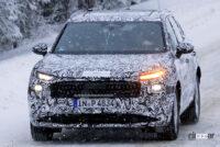 アウディ新エントリーSUV「Q3」次期型、自慢の新世代LEDブロックが光る！ - Audi Q3 winter 13