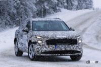 アウディ新エントリーSUV「Q3」次期型、自慢の新世代LEDブロックが光る！ - Audi Q3 winter 16