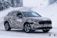 アウディ新エントリーSUV「Q3」次期型、自慢の新世代LEDブロックが光る！ - Audi Q3 winter 18